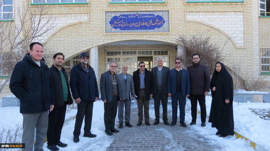 بازدید هیئت نظارت، ارزیابی و تضمین کیفیت آموزش عالی استان اردبیل از دانشگاه ملی مهارت واحد استانی اردبیل 25