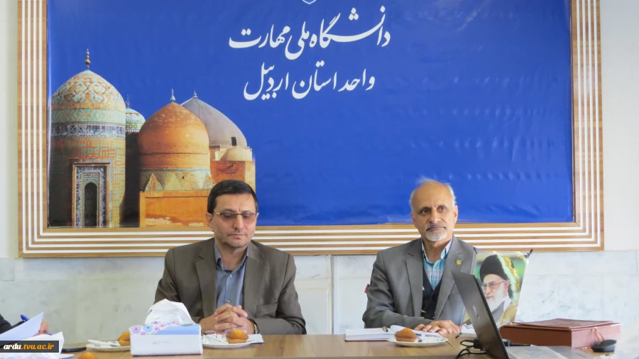 بازدید هیئت نظارت، ارزیابی و تضمین کیفیت آموزش عالی استان اردبیل از دانشگاه ملی مهارت واحد استانی اردبیل 34