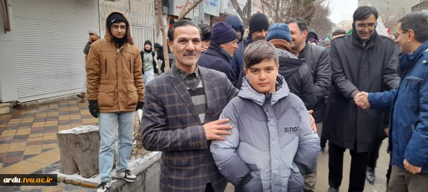 حضور گسترده و پرشور دانشگاهیان دانشگاه ملی مهارت واحد استانی اردبیل در مراسم راهپیمایی یوم‌الله ۲۲ بهمن  17