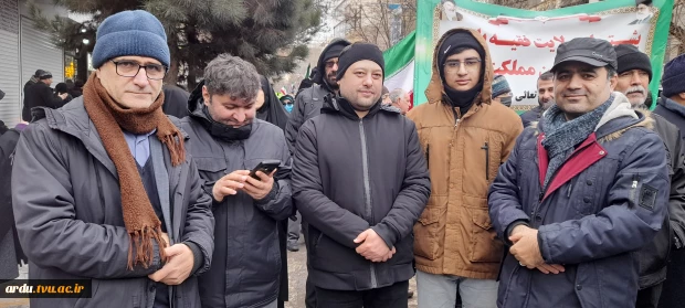 حضور گسترده و پرشور دانشگاهیان دانشگاه ملی مهارت واحد استانی اردبیل در مراسم راهپیمایی یوم‌الله ۲۲ بهمن  19