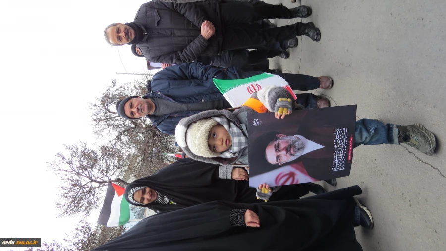 حضور دانشگاهیان دانشگاه ملی مهارت واحد استانی اردبیل در راهپیمایی روز جهانی قدس