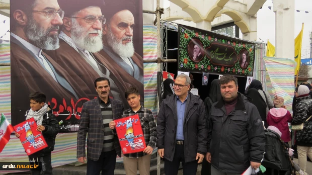 حضور دانشگاهیان دانشگاه ملی مهارت واحد استانی اردبیل در راهپیمایی روز جهانی قدس