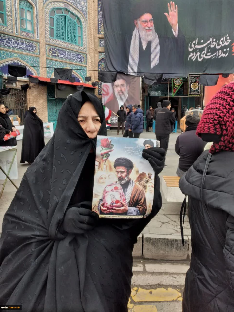 حضور دانشگاهیان دانشگاه ملی مهارت واحد استانی اردبیل در راهپیمایی روز جهانی قدس