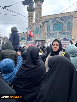 حضور دانشگاهیان دانشگاه ملی مهارت واحد استانی اردبیل در راهپیمایی روز جهانی قدس 2