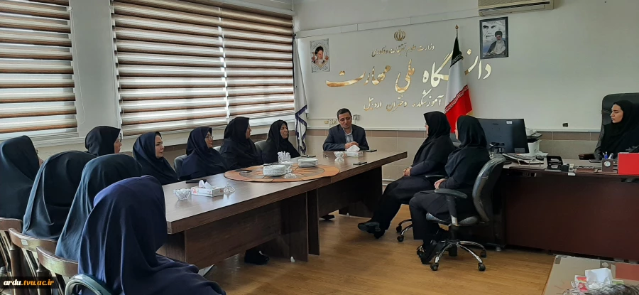 در اولین روزکاری سال جدید؛
تقدیر رئیس دانشگاه ملی مهارت واحد استانی اردبیل از زحمات یکساله کارکنان و اساتید آموزشکده دختران اردبیل 2