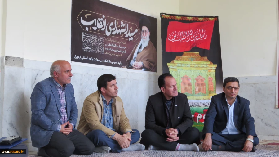 گرامیداشت دومین سالگرد شهادت رئیس‌جمهور شهید و شهدای راه خدمت در آموزشکده پسران اردبیل 8