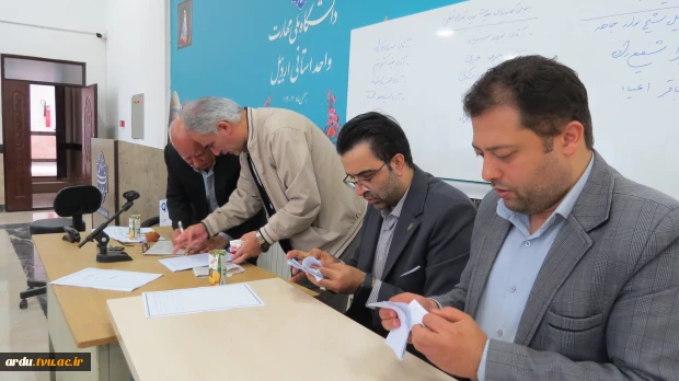 برگزاری انتخابات هیئت مدیره شرکت تعاونی مسکن اساتید و کارکنان دانشگاه ملی مهارت واحد استانی اردبیل 2