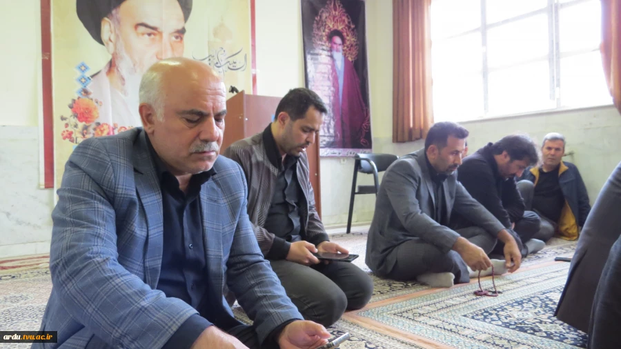 برگزاری مراسم پرفیض زیارت عاشورا در آموزشکده پسران اردبیل-گزارش تصویری 4