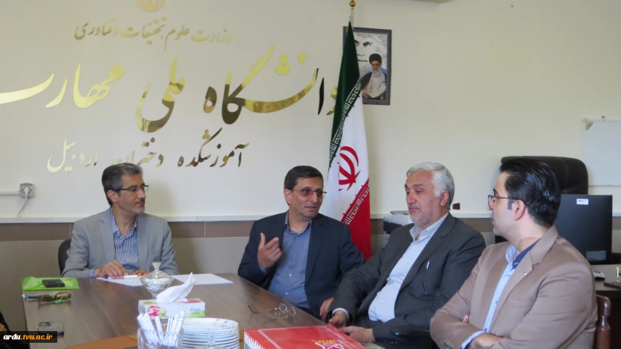 معاون آموزشی دانشگاه ملی مهارت در بازدید از واحد استانی اردبیل تأکید کرد؛
توسعه آموزش‌های عملی، محور تحول دانشگاه ملی مهارت 2