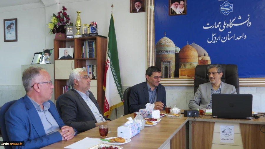 معاون آموزشی دانشگاه ملی مهارت در بازدید از واحد استانی اردبیل تأکید کرد؛
توسعه آموزش‌های عملی، محور تحول دانشگاه ملی مهارت 2