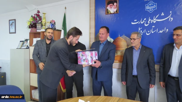مسئول جدید بسیج دانشجویی آموزشکده ملی مهارت پسران اردبیل معرفی شد 4