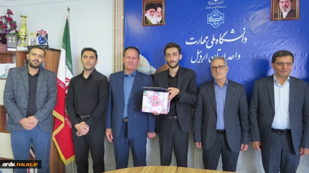 مسئول جدید بسیج دانشجویی آموزشکده ملی مهارت پسران اردبیل معرفی شد- در حال تکمیل 22