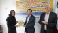 مراسم تکریم و معارفه سرپرست آموزشکده ملی مهارت دختران اردبیل برگزار شد 3
