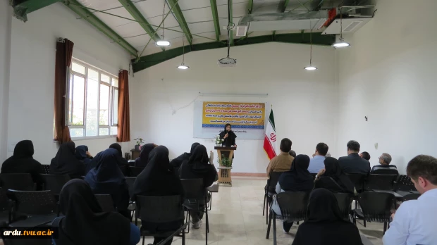مراسم تکریم و معارفه سرپرست آموزشکده ملی مهارت دختران اردبیل برگزار شد 26