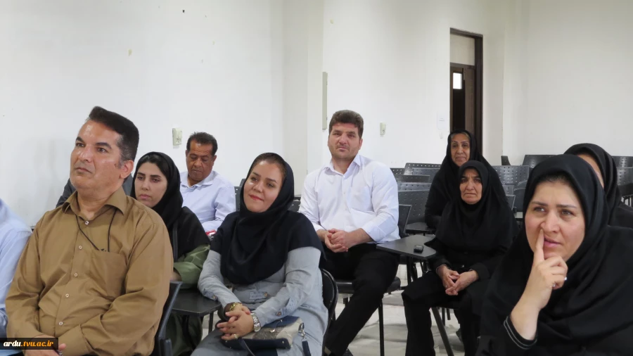 مراسم تکریم و معارفه سرپرست آموزشکده ملی مهارت دختران اردبیل برگزار شد 30