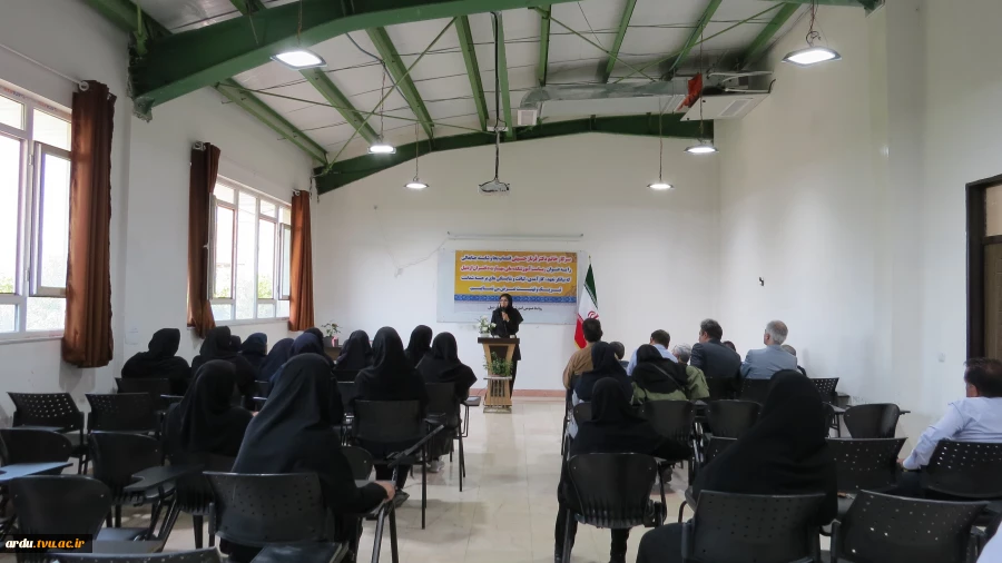 مراسم تکریم و معارفه سرپرست آموزشکده ملی مهارت دختران اردبیل برگزار شد 32