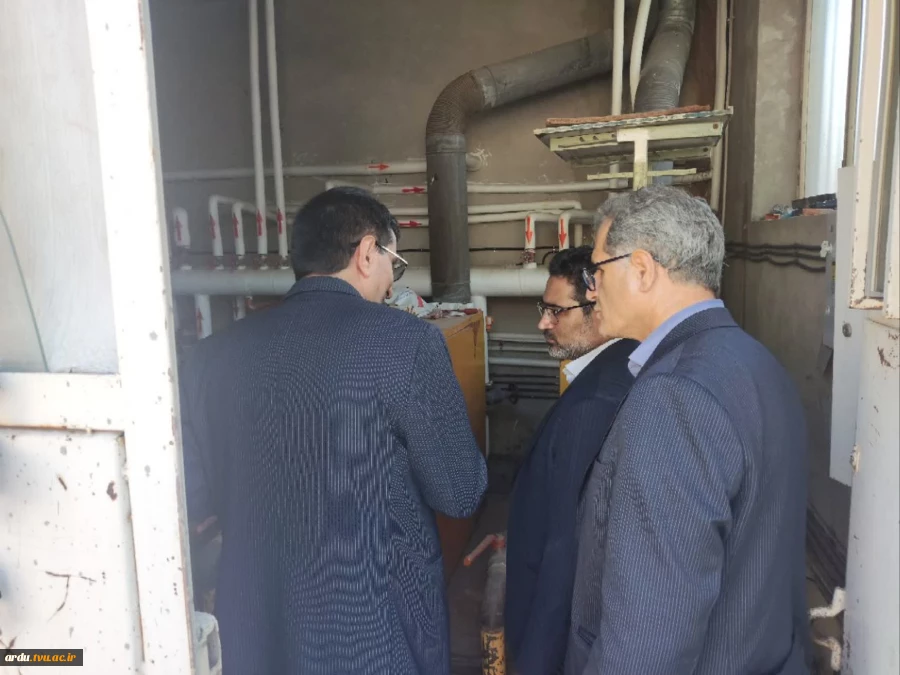 با حضور معاون فرهنگی و دانشجویی دانشگاه ملی مهارت انجام شد؛
بررسی میدانی وضعیت و نیازهای رفاهی دانشجویان در آموزشکده‌های ملی مهارت اردبیل 2
