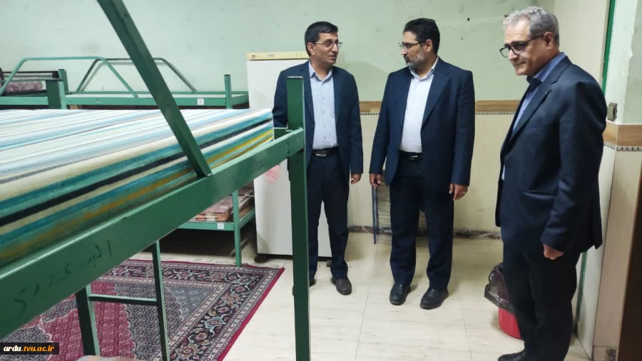 با حضور معاون فرهنگی و دانشجویی دانشگاه ملی مهارت انجام شد؛
بررسی میدانی وضعیت و نیازهای رفاهی دانشجویان در آموزشکده‌های ملی مهارت اردبیل 2