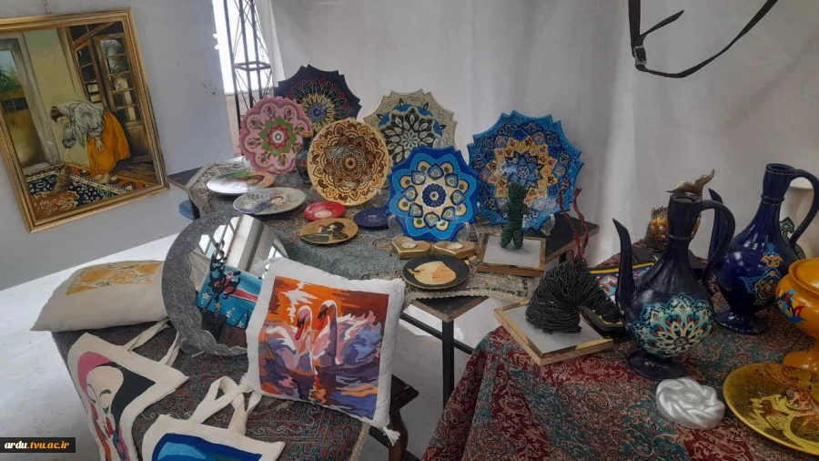 حضور آموزشکده دختران اردبیل در سومین نمایشگاه توانمندی‌های بانوان 3