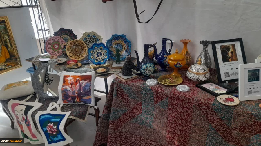 حضور آموزشکده دختران اردبیل در سومین نمایشگاه توانمندی‌های بانوان 5