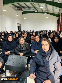 برگزاری نشست فعالان مد و لباس استان اردبیل در آموزشکده دختران اردبیل 4